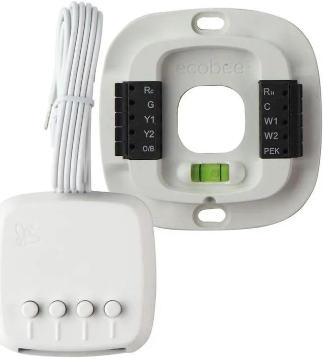 Alt view image 8 of 13 - ecobee Lite SmartThermostat 7 Day Programmable Smart Touchscreen Thermostat