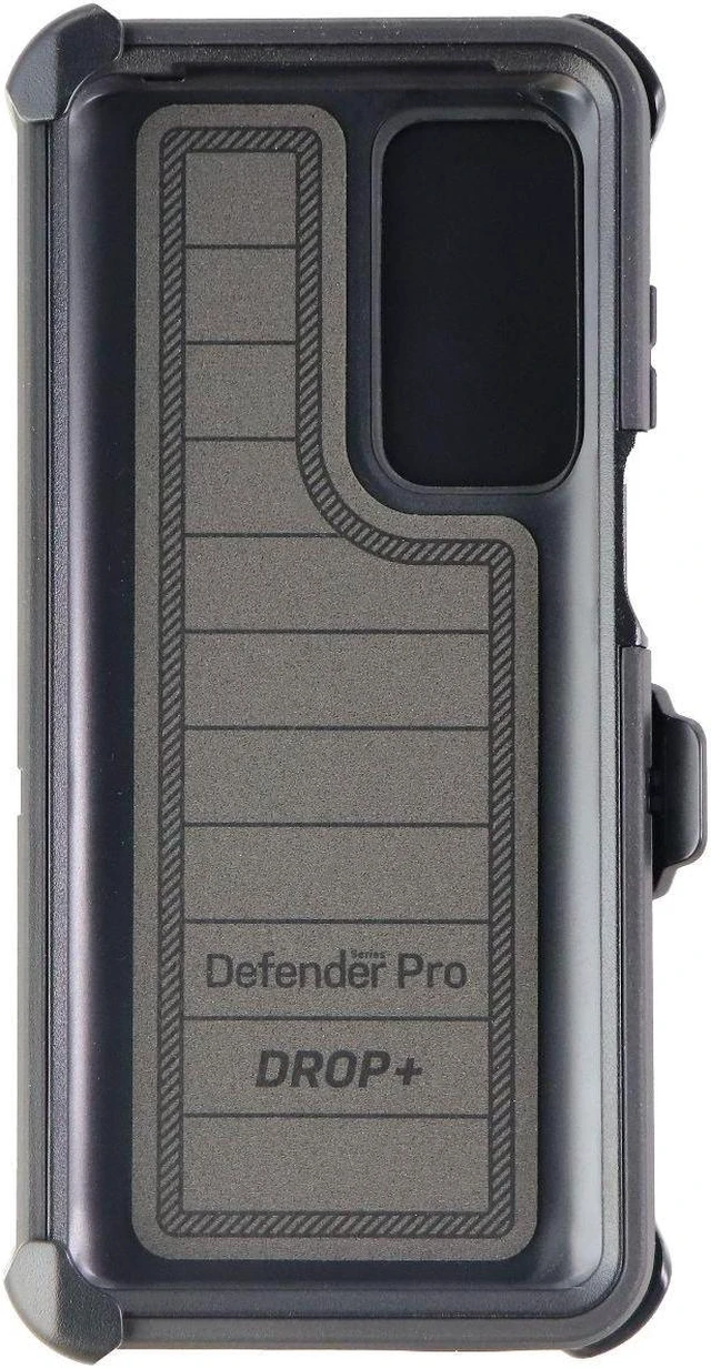 Alt view image 4 of 4 - OtterBox Defender Pro Series Hard Case for Motorola Edge (2021) - Black