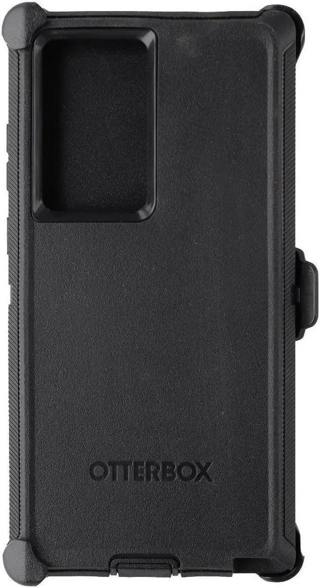 Main image of OtterBox Defender Case and Holster for Samsung Galaxy S22 Ultra - Black