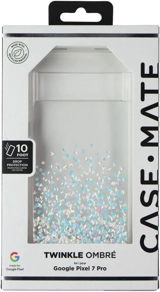 Main image of Case-Mate Twinkle Ombre Hard Case for Google Pixel 7 Pro - Diamond