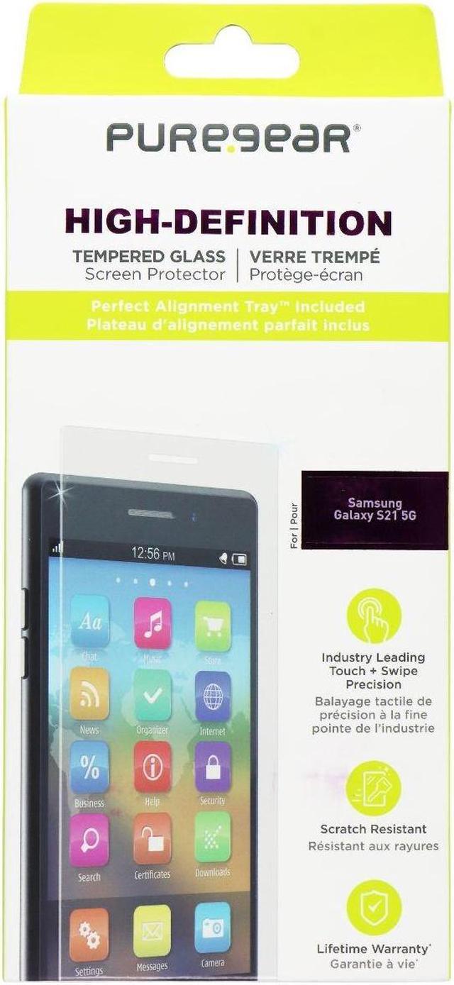 PureGear High Definition Tempered Glass Screen for Samsung Galaxy