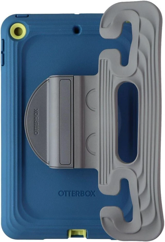 Main image of OtterBox Trusty EasyGrab Tablet Case for iPad mini (5th Gen) - Blue/Yellow