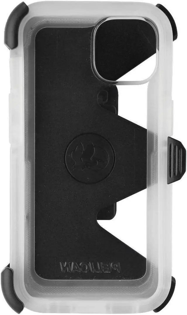 Main image of Pelican Voyager Series Case & Holster for Apple iPhone 14 - Clear/Black