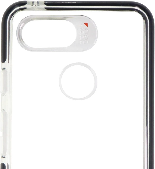 Alt view image 3 of 3 - Gear4 Piccadilly Series D30 Hybrid Case for Google Pixel 3 - Black/Clear