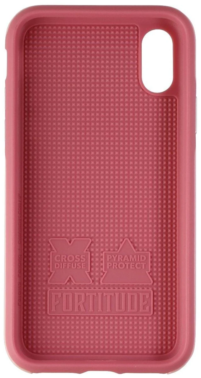 Main image of CellHelmet Fortitude Series Case for Apple iPhone XS / X - Pink Magnolia