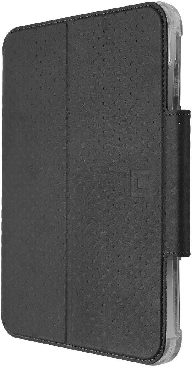 Main image of Urban Armor Gear Lucent Hard Folio for Apple iPad mini (6th Gen) - Clear/Black