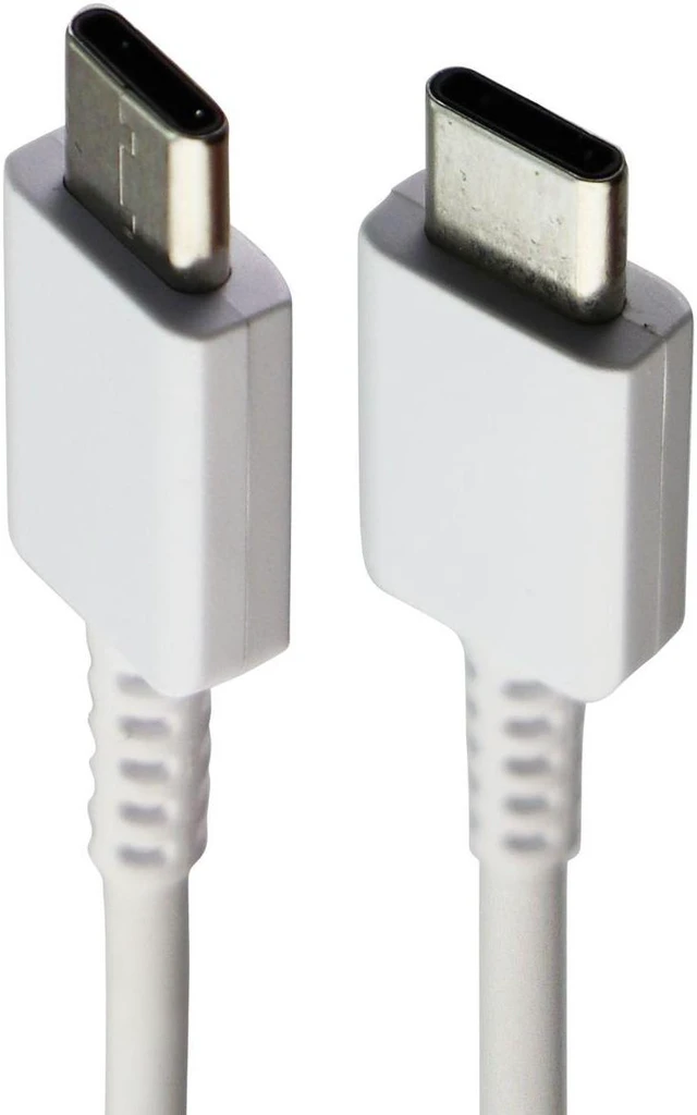 Main image of Samsung 3.3ft (USB-C to USB-C) Charge and Sync Cable - White (EP-DN980BWZ)