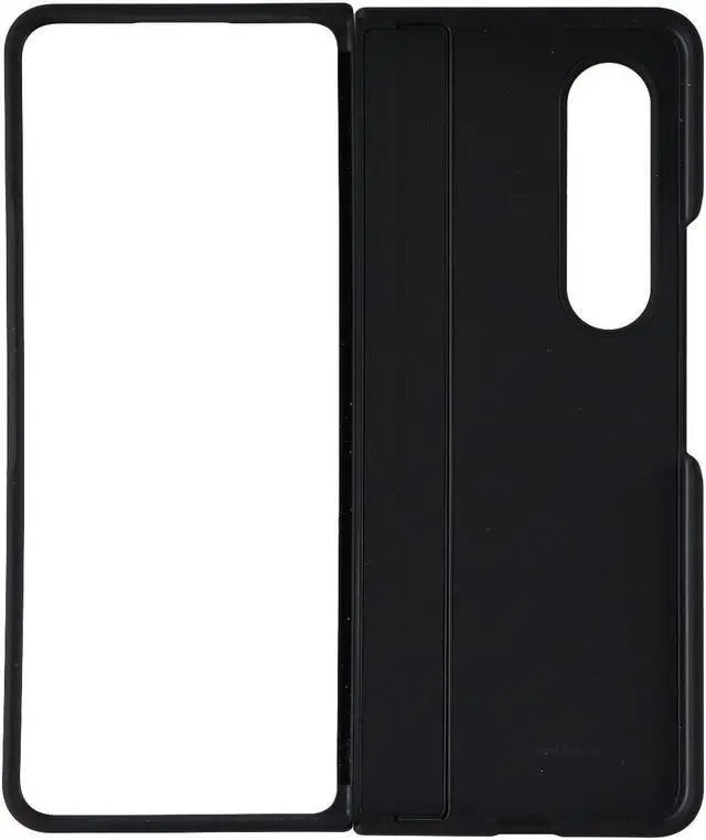 Main image of Samsung Official Slim Standing Cover for Galaxy Z Fold4 - Black