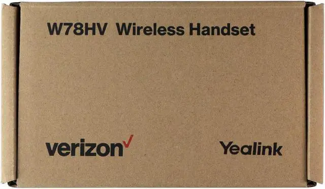 Main image of Verizon Yealink W78HV Wireless Single Home Telephone Handset and Charge Dock