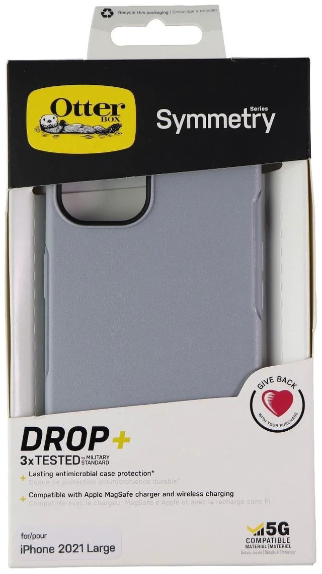 Main image of OtterBox Symmetry Series Case for Apple iPhone 13 - Resilience Gray