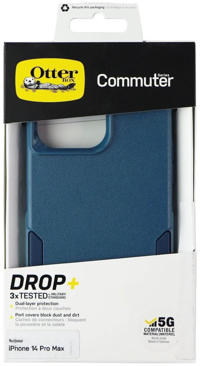Main image of OtterBox Commuter Series Case for Apple iPhone 14 Pro Max - Don't Be Blue