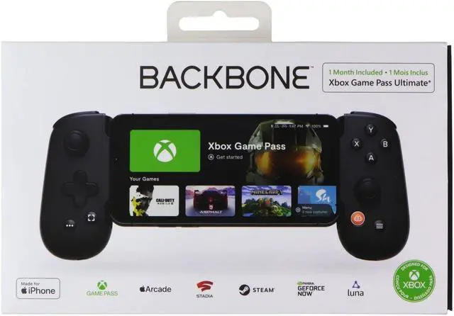 Alt view image 2 of 2 - Backbone One Mobile Gaming Controller for iPhone - Black