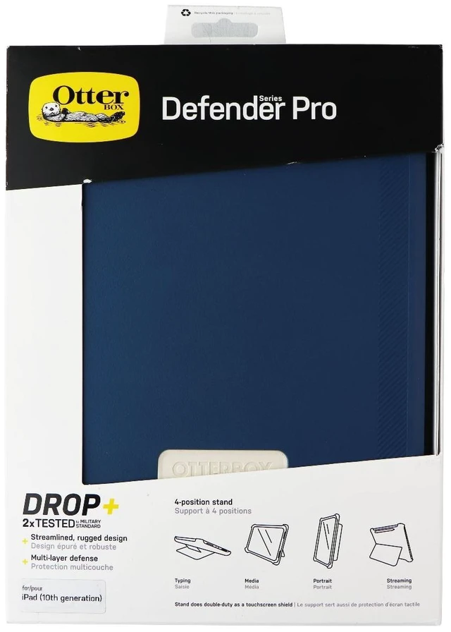 Main image of OtterBox Defender PRO Series Case for iPad (10th Gen) - Baja Beach (Blue)