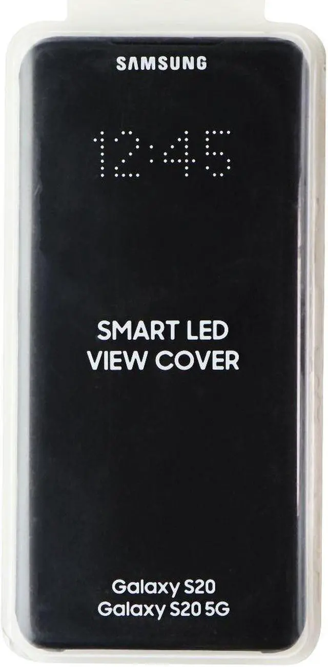 Main image of Samsung Smart LED View Cover for Samsung Galaxy S20 / S20 5G - Black