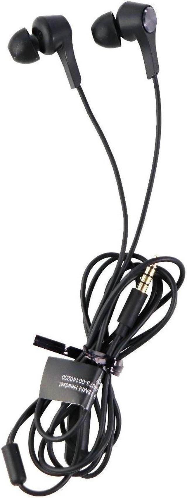 Main image of ASUS 3.5mm Wired Earbud Headphones with In-line Mic - Black (DC1703)