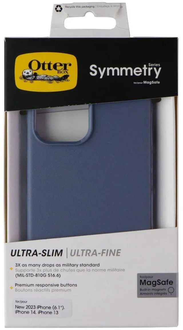 Main image of OtterBox Symmetry Series Case for MagSafe for Apple iPhone 15/14/13 - Bluetiful
