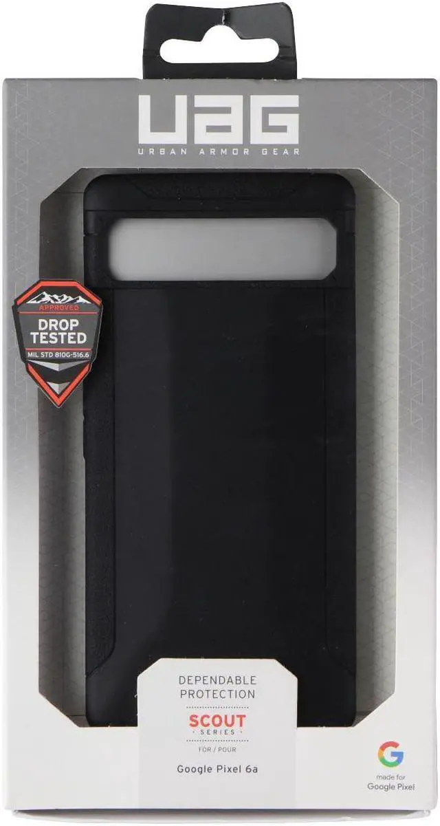 Main image of URBAN ARMOR GEAR Scout Series Case for Google Pixel 6a - Black
