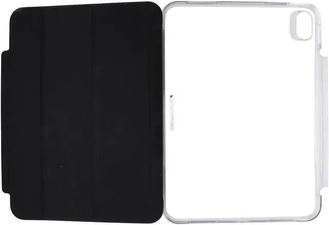 Main image of ZAGG Gear4 Crystal Palace Folio Case for Apple iPad (10th Gen) - Black / Clear