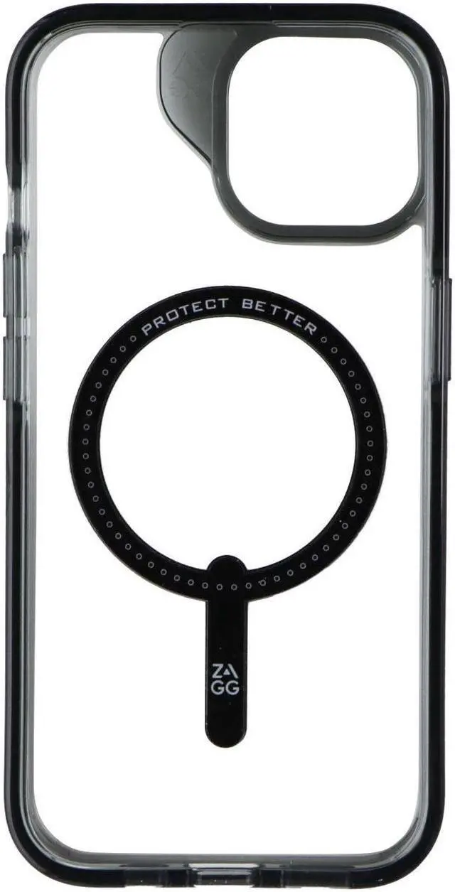 Main image of Zagg Santa Cruz Snap Case for MagSafe for iPhone 15 / 14 / 13 - Clear / Black