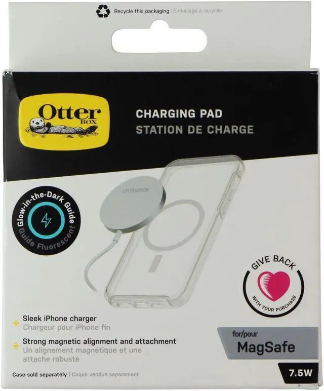 Main image of OtterBox Wireless Charging Pad for MagSafe Compatible Apple Devices - White