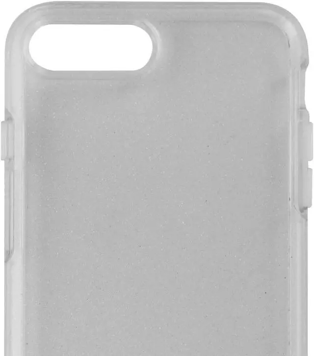 Alt view image 5 of 6 - OTTERBOX SYMMETRY CLEAR SERIES Case for iPhone 8 PLUS & iPhone 7 PLUS (ONLY) - Retail Packaging - STARDUST (SILVER FLAKE/CLEAR)