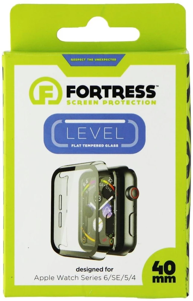 Main image of Fortress LEVEL Flat Glass for Apple Watch SE/6/5/4 (40mm)