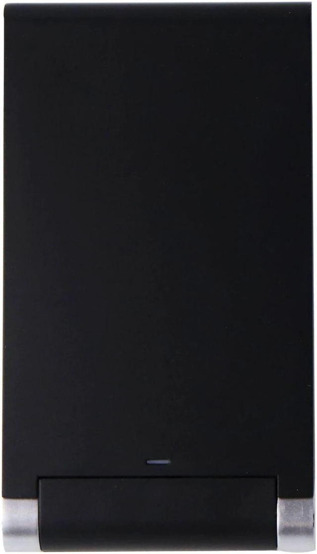 Main image of PureGear 10W Fast Wireless Charging Pad with Kickstand (62455PG) - Black/Silver