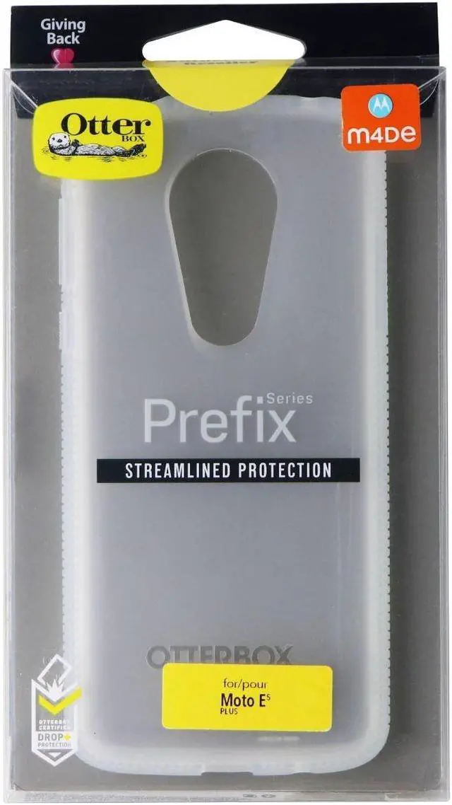 Main image of OtterBox Prefix Series Slim Case for Motorola Moto E5 Plus - Frost