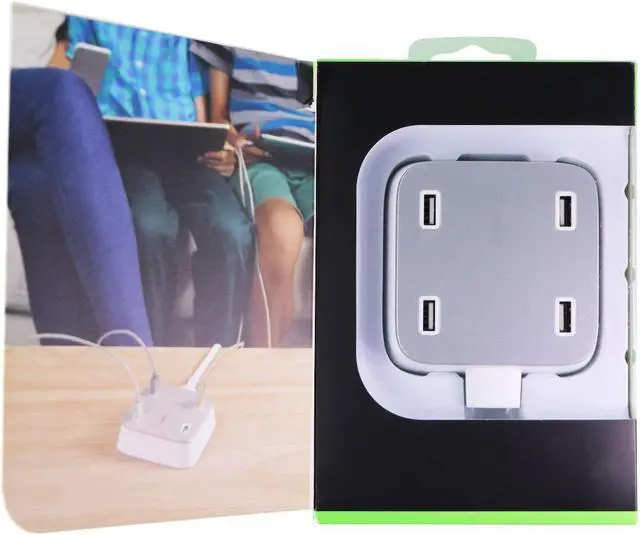 Alt view image 13 of 13 - Belkin Family RockStar 4-Port USB Charger