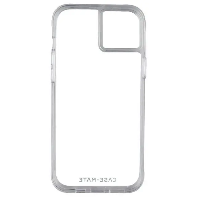 Alt view image 3 of 3 - Case-Mate Tough Clear Case for Apple iPhone 15 Plus - Crystal Clear