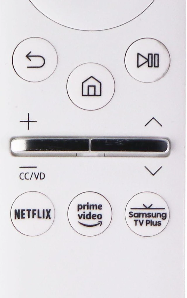 Alt view image 6 of 6 - Samsung BN59-01330H Smart OneRemote Control for QN32LS03TAFXZA - White