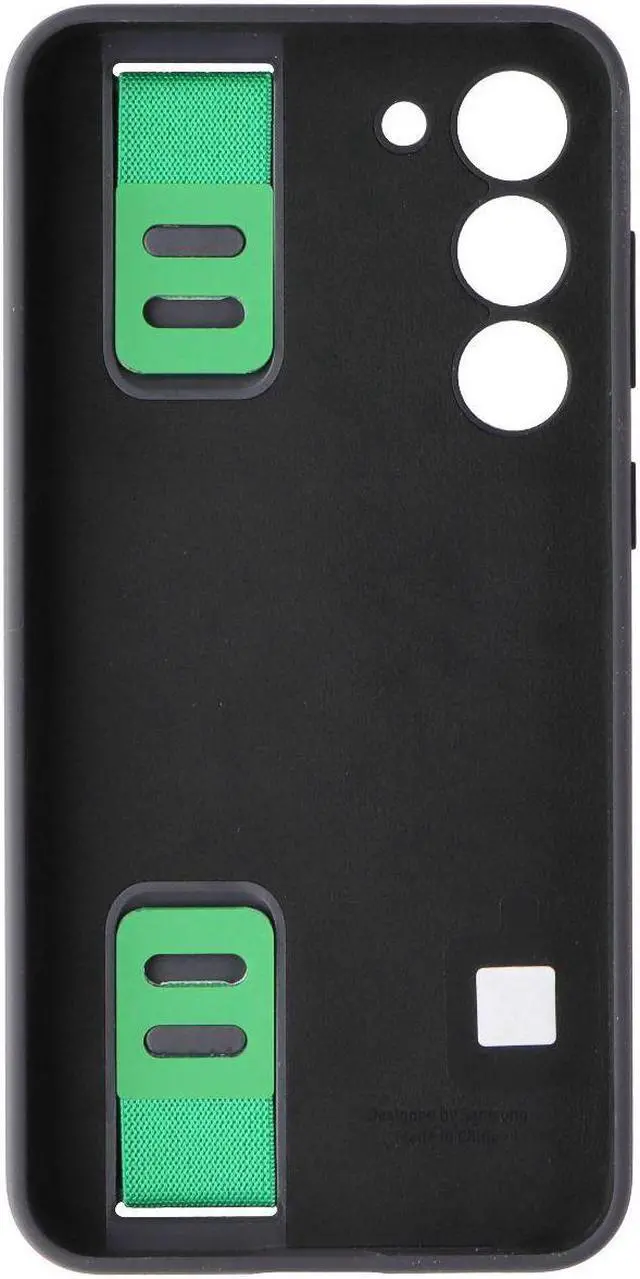 Main image of Samsung Silicone Grip Case for Galaxy S23+ (Plus) - Black
