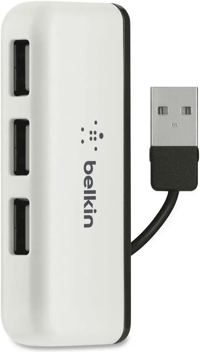 Alt view image 14 of 14 - Belkin 4-port Travel Hub