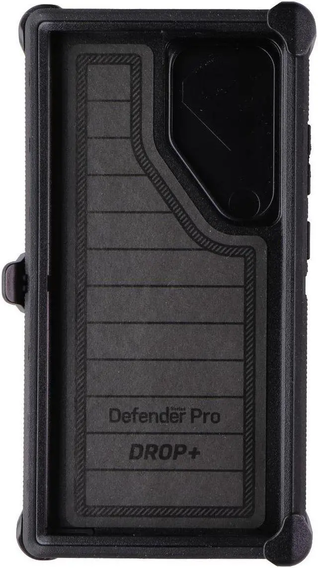 Main image of OtterBox Defender Pro Series Case & Holster for Samsung Galaxy S24 Ultra - Black