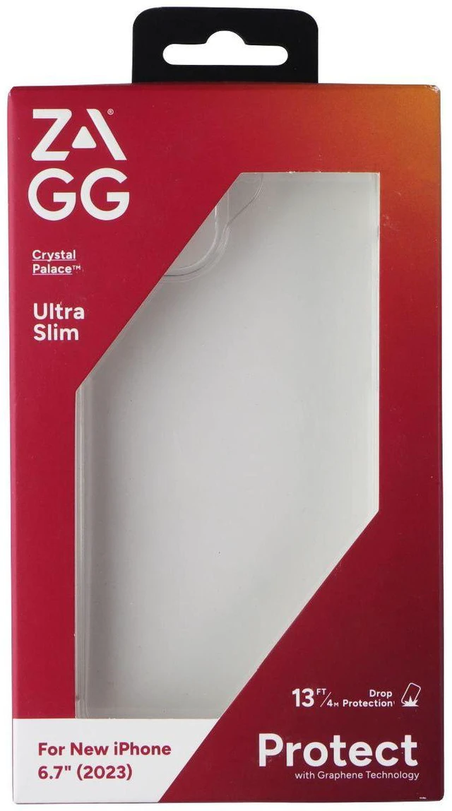 Main image of Zagg Crystal Palace Protect Case for Apple iPhone 15 Plus - Clear