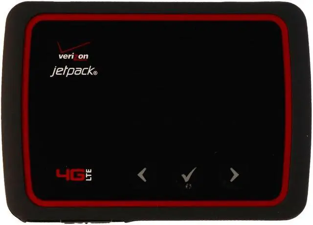 Main image of Verizon MiFi 6620L Jetpack 4G LTE Mobile Hotspot Verizon Wireless - Black / Red