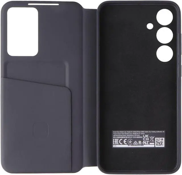 Main image of Samsung S-View Wallet Case for Galaxy S24+ / Black (EF-ZS926CBEVZW)