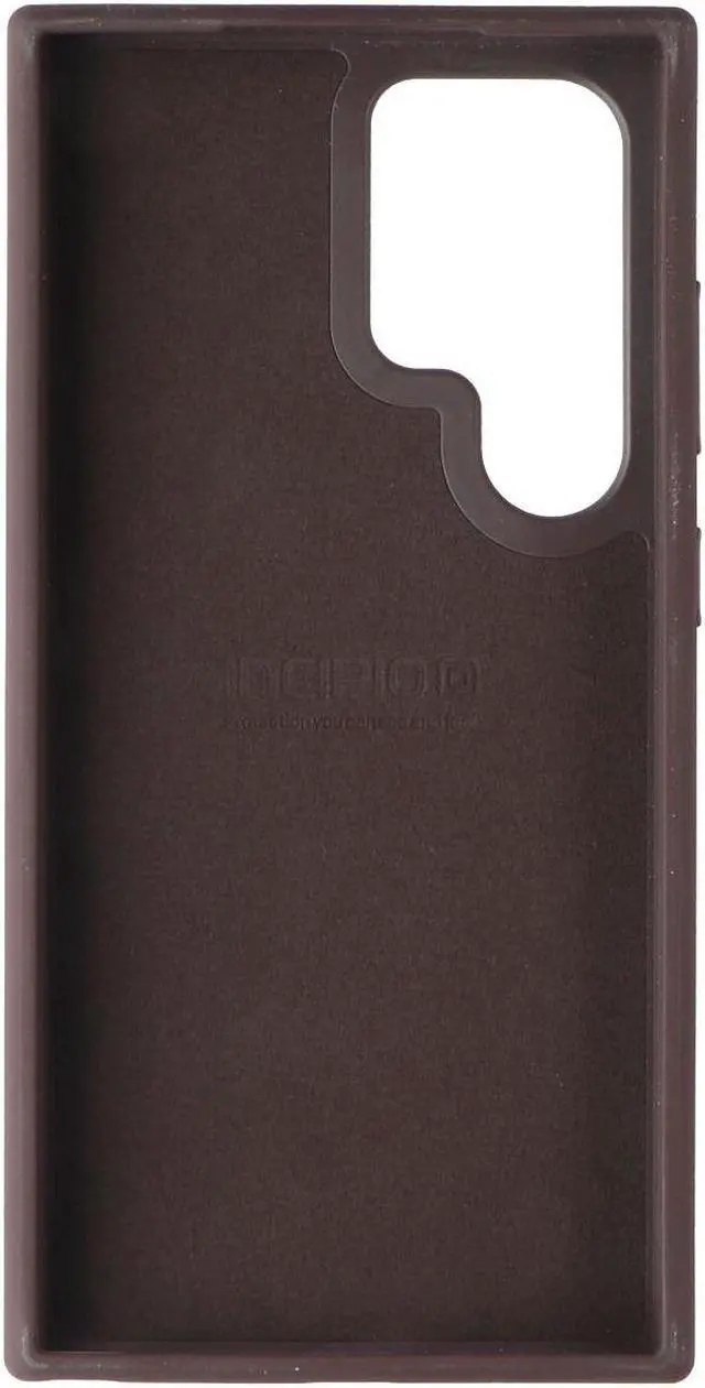 Main image of Incipio Cru. Protective Case for Samsung Galaxy S24 Ultra - Brown Leather