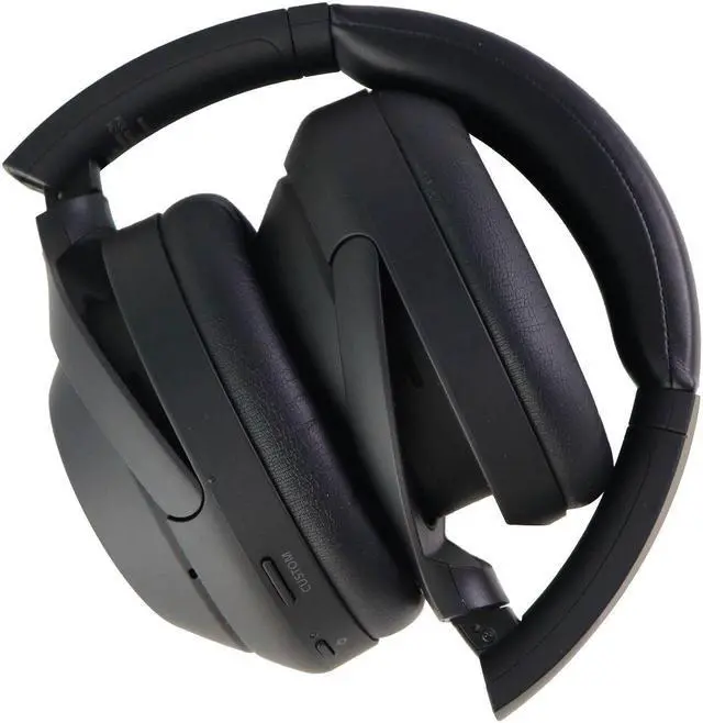 Alt view image 8 of 10 - Sony WH-1000XM4 Wireless Noise-Cancelling Over-the-Ear Headphones - Black