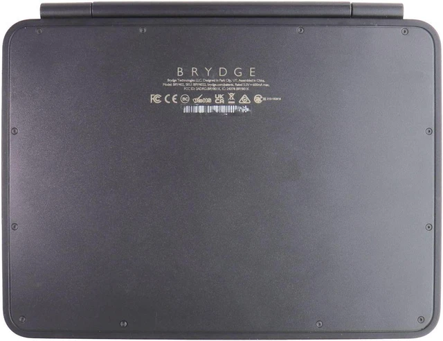 Alt view image 5 of 5 - Brydge Air MAX+ Bluetooth Keyboard for iPad Pro 11-in 3rd/2nd Gen & Air 4th Gen