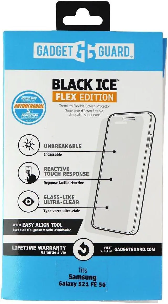 Main image of Gadget Guard Black Ice Flex Edition Screen Protector for Samsung Galaxy S21 FE5G
