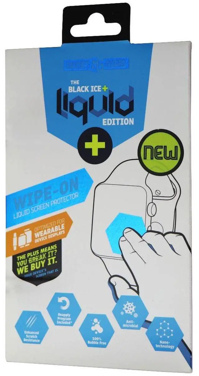 Main image of Gadget Guard (Black Ice+) Liquid Screen Protector for Smartwatches and Wearables