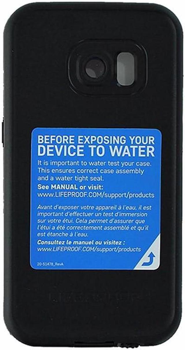 Alt view image 9 of 9 - LifeProof Fre WaterProof Case for Samsung Galaxy S7 - Black