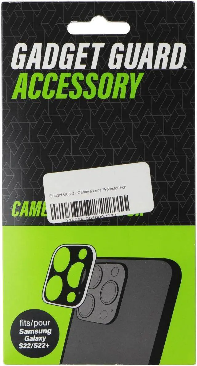 Main image of Gadget Guard - Camera Protector for Samsung Galaxy S22 & (S22+) - Black