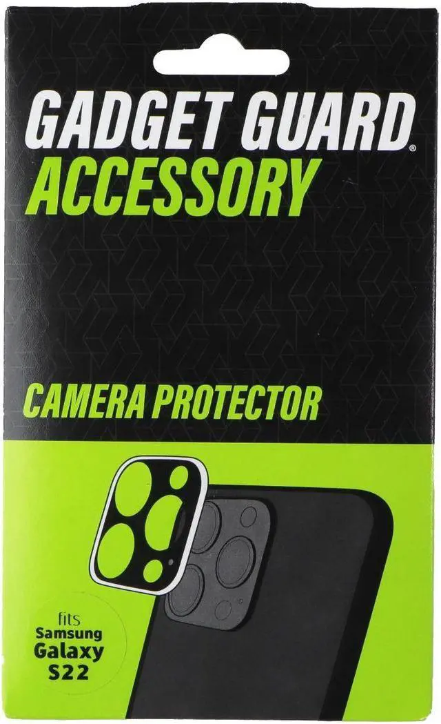 Main image of Gadget Guard - Camera Protector for Samsung Galaxy S22 - Black