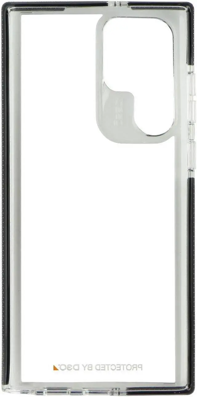 Main image of ZAGG Gear4 Santa Cruz Series Case for Samsung Galaxy S22 Ultra - Clear/Black