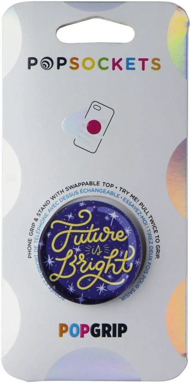 Main image of PopSockets Swappable PopGrip Phone Grip & Stand - Future is Bright