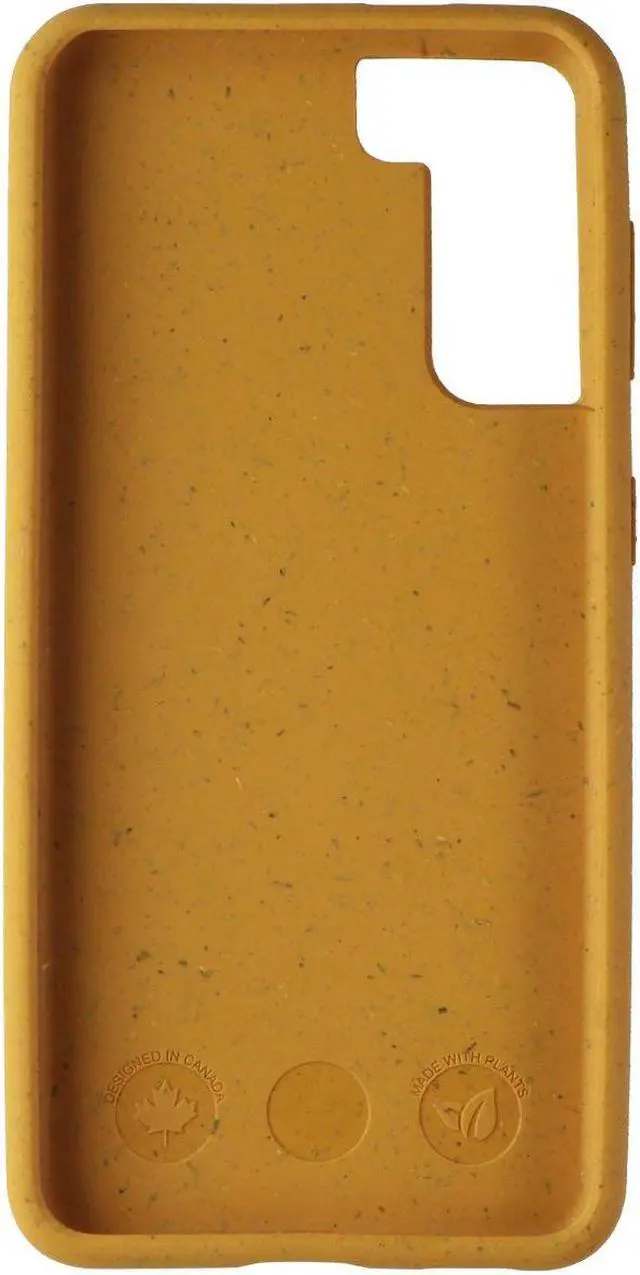 Main image of Pela Classic Series Flexible Case for Samsung Galaxy S21 - Honey Bee (Yellow)