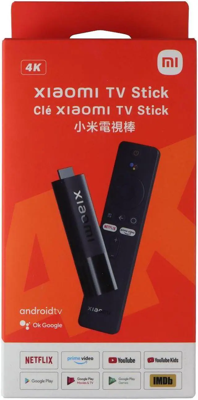 Main image of Xiaomi Mi TV Stick 4K Ultra HD Streaming Device - Black