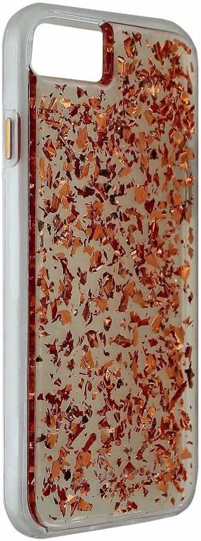 Alt view image 9 of 9 - Case-Mate Karat Case for iPhone 8/7/6/6s - Rose Gold/Clear